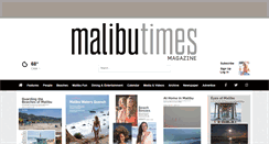 Desktop Screenshot of malibutimesmag.com