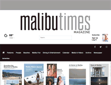Tablet Screenshot of malibutimesmag.com